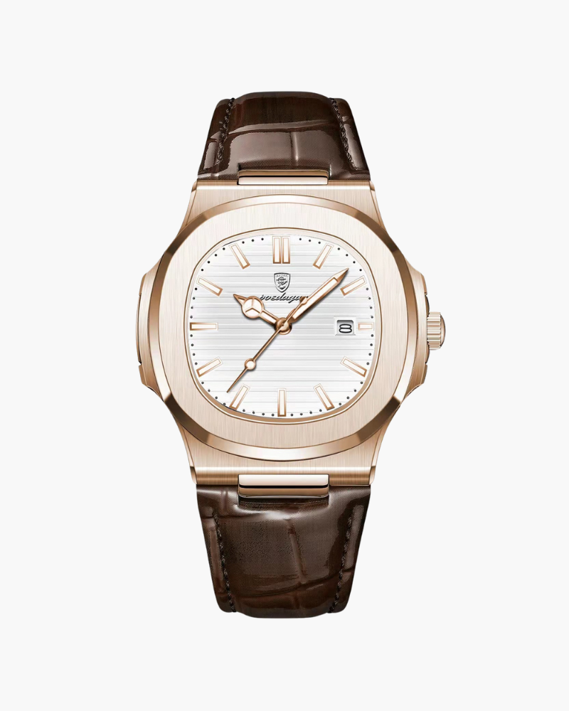 Lisbon Leather Watch - Timeless Style with a Premium Leather Strap