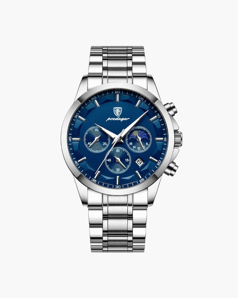 Premium Precision Chronograph Stainless Steel Watch