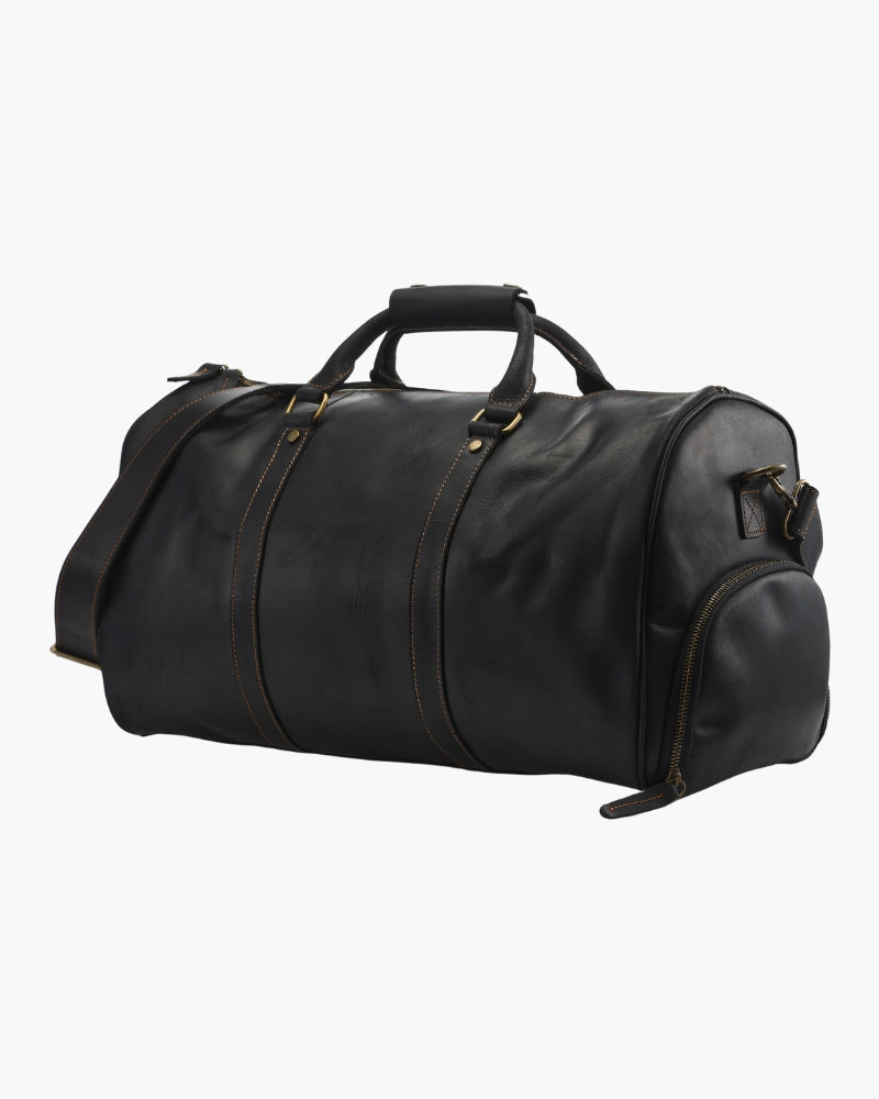 Montague Leather Duffle Bag - Timeless Style, Durable Craftsmanship