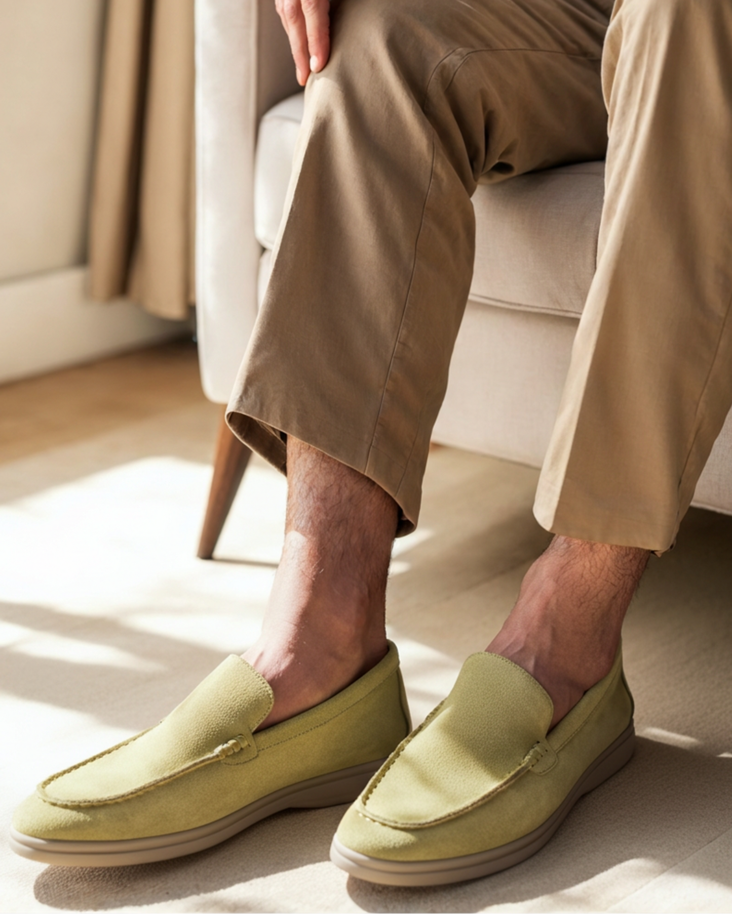 Old Money Premium Suede Loafers - Timeless Luxury, Everyday Comfort