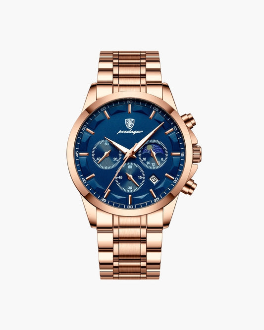 Premium Precision Chronograph Stainless Steel Watch