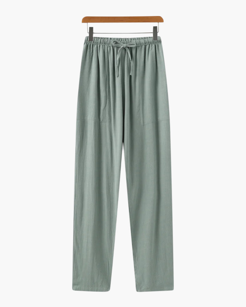 Marrakech - Linen Pantalon Slim Fit, Breathable & Sophisticated