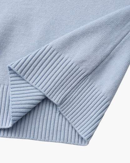 Cozy Ribbed Mock-Neck Sweater - Essential Wardrobe Staple