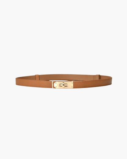 Timeless Vintage Slim Belt for Everyday Style