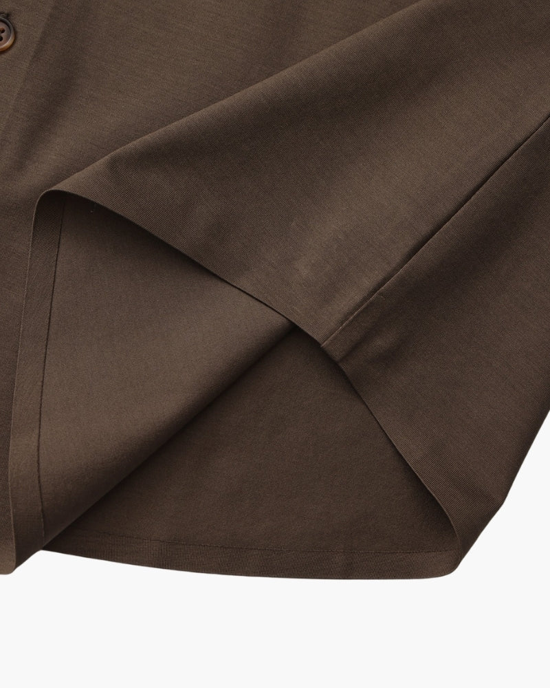 Custom-Fit Stretch-Cotton Shirt