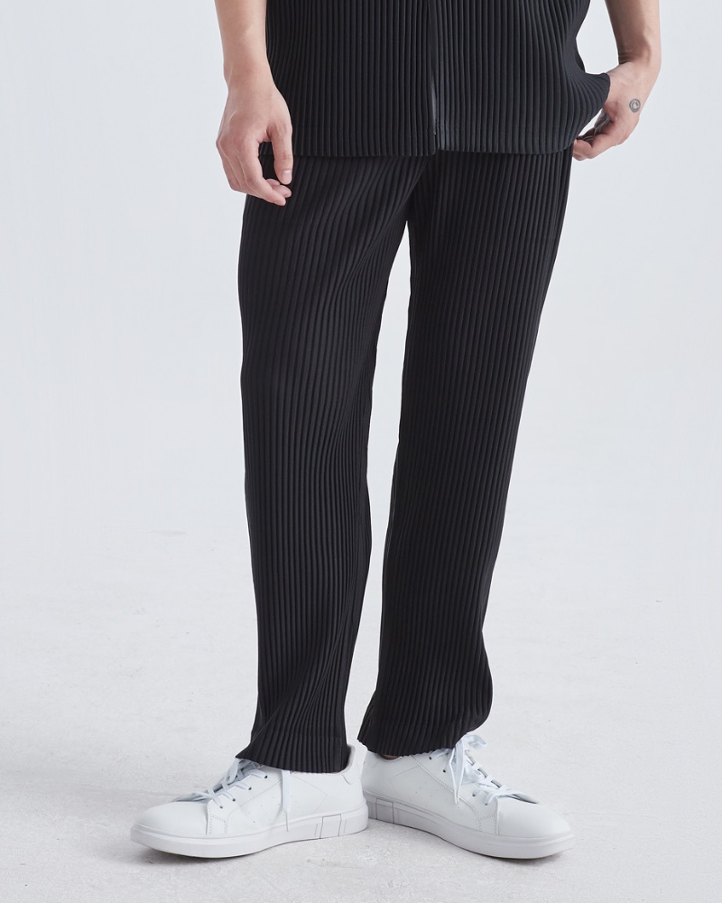 Ribbed Cotton Pantalon – Ultra-Soft, Everyday Comfort