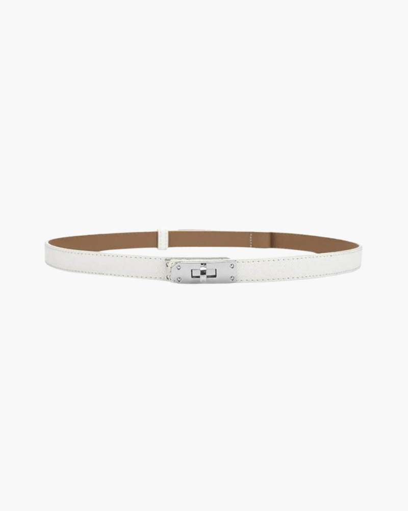 Timeless Vintage Slim Belt for Everyday Style