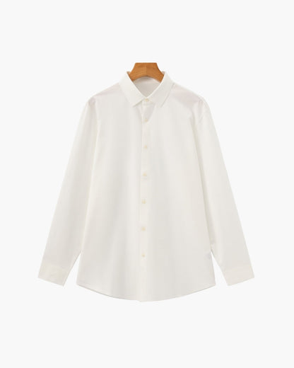 Custom-Fit Stretch-Cotton Shirt