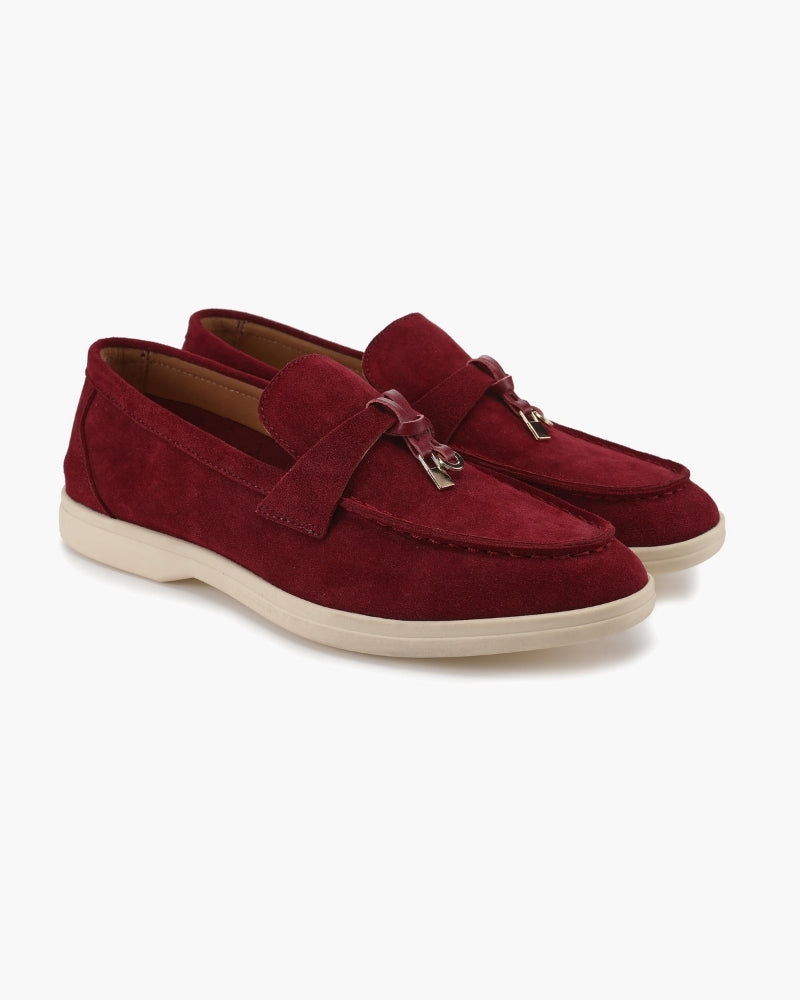 Old Money Suede Ladies' Loafers