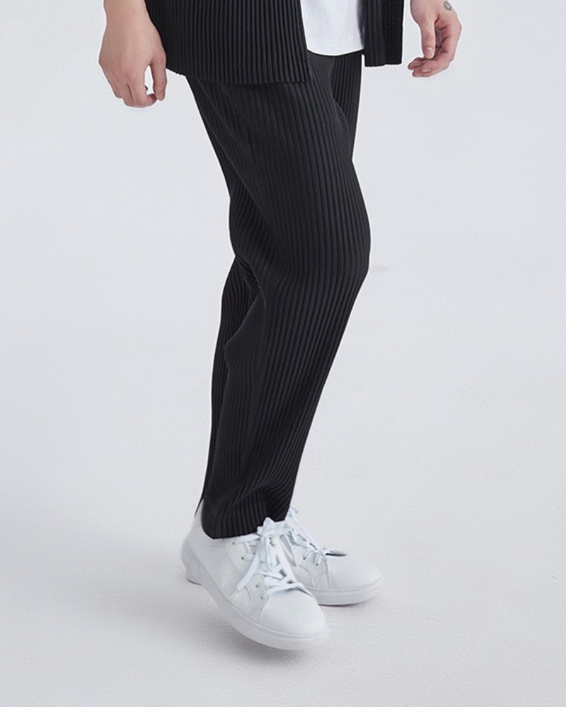 Ribbed Cotton Pantalon – Ultra-Soft, Everyday Comfort