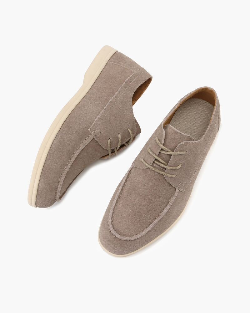 Luxurious Suede Lace-Up Shoes