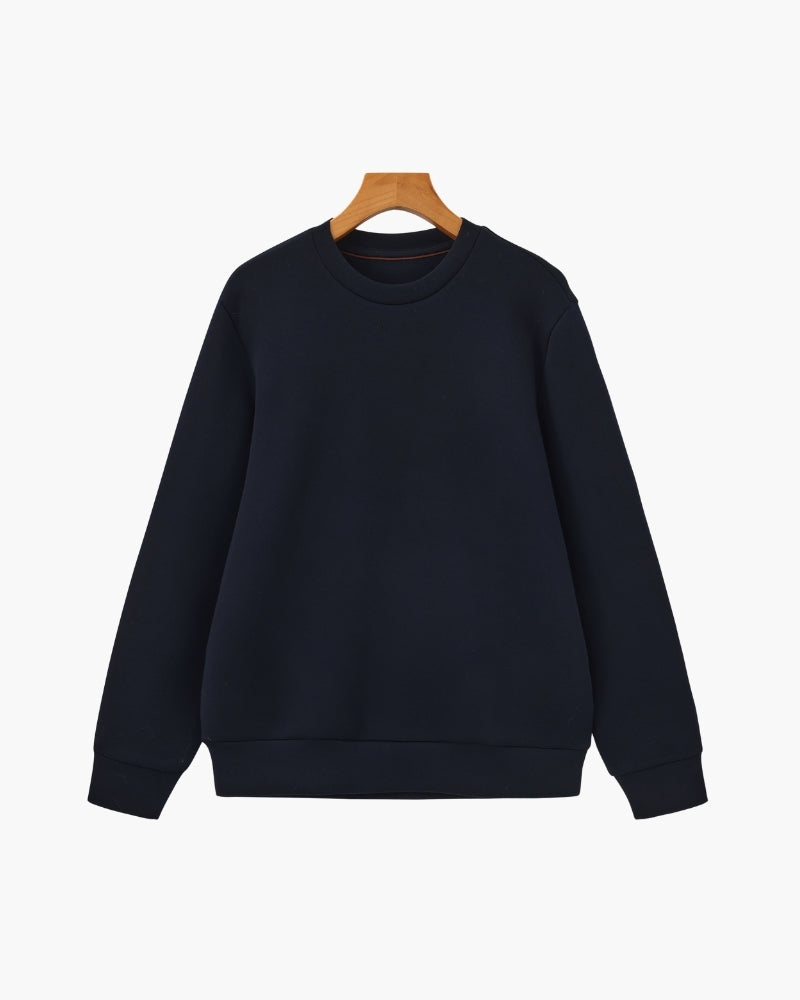 Ultra-Soft Timeless Modal-Blend Crewneck Sweatshirt