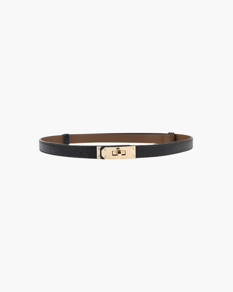 Timeless Vintage Slim Belt for Everyday Style