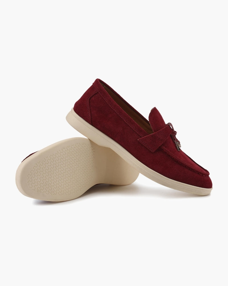 Old Money Suede Ladies' Loafers