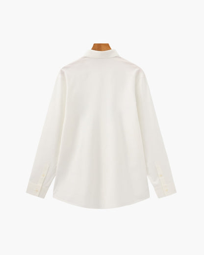 Custom-Fit Stretch-Cotton Shirt
