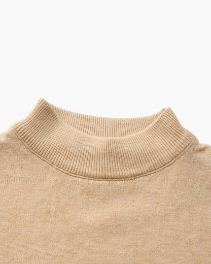 Cozy Ribbed Mock-Neck Sweater - Essential Wardrobe Staple