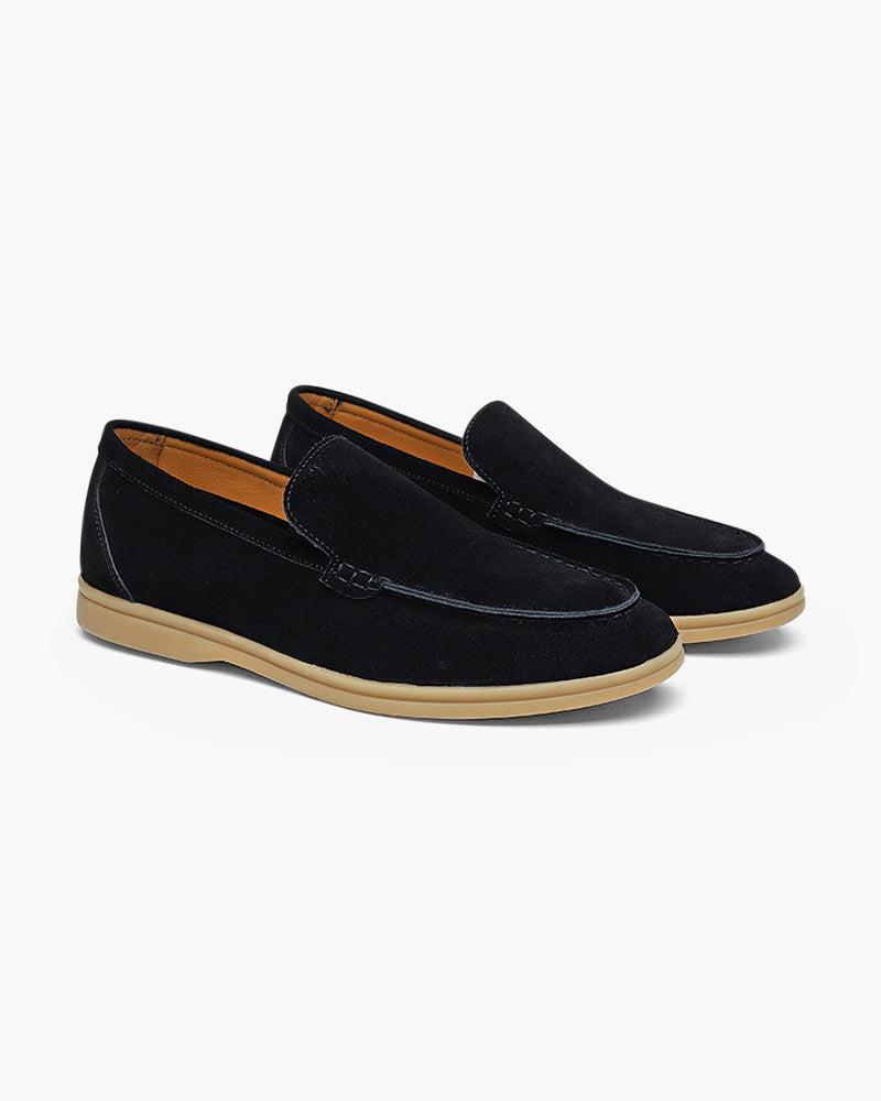 Old Money Premium Suede Loafers - Timeless Luxury, Everyday Comfort