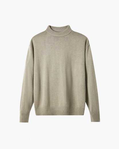 Luxurious 100% Premium Wool Turtleneck Sweater