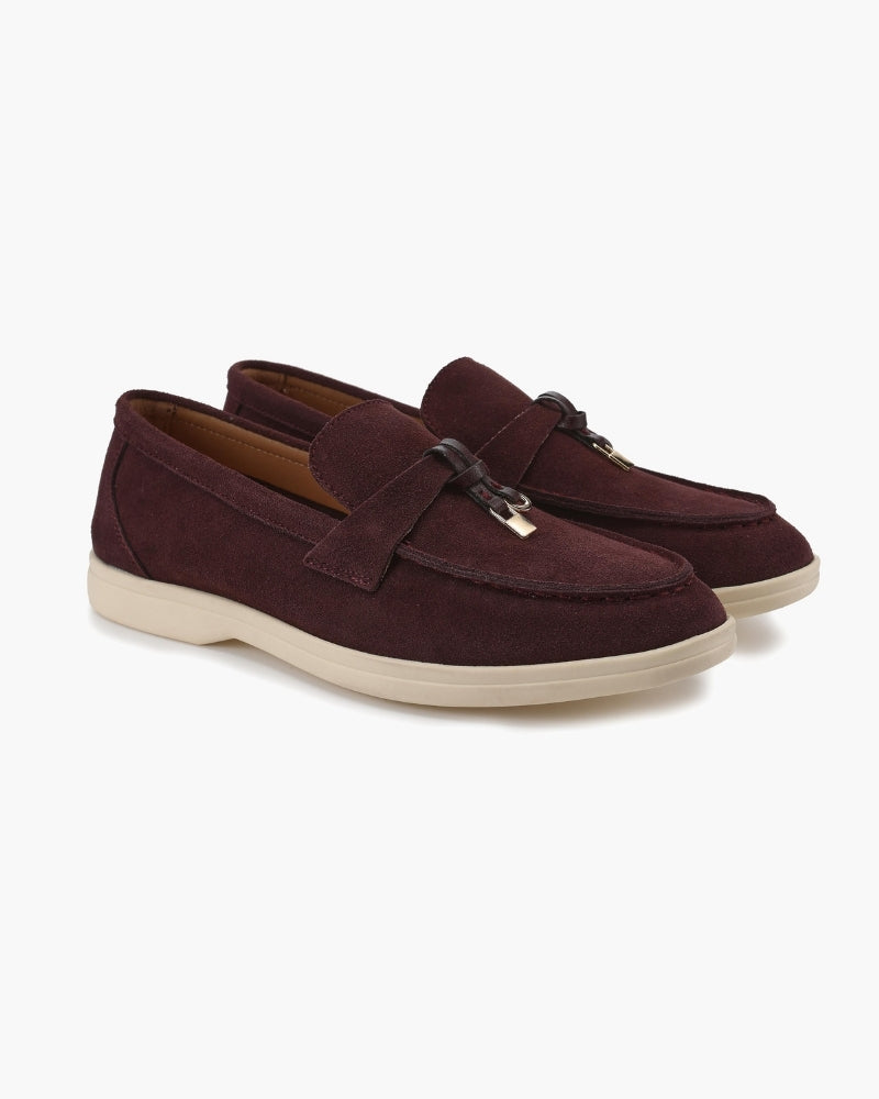 Old Money Suede Ladies' Loafers