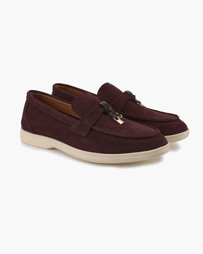 Old Money Suede Ladies' Loafers