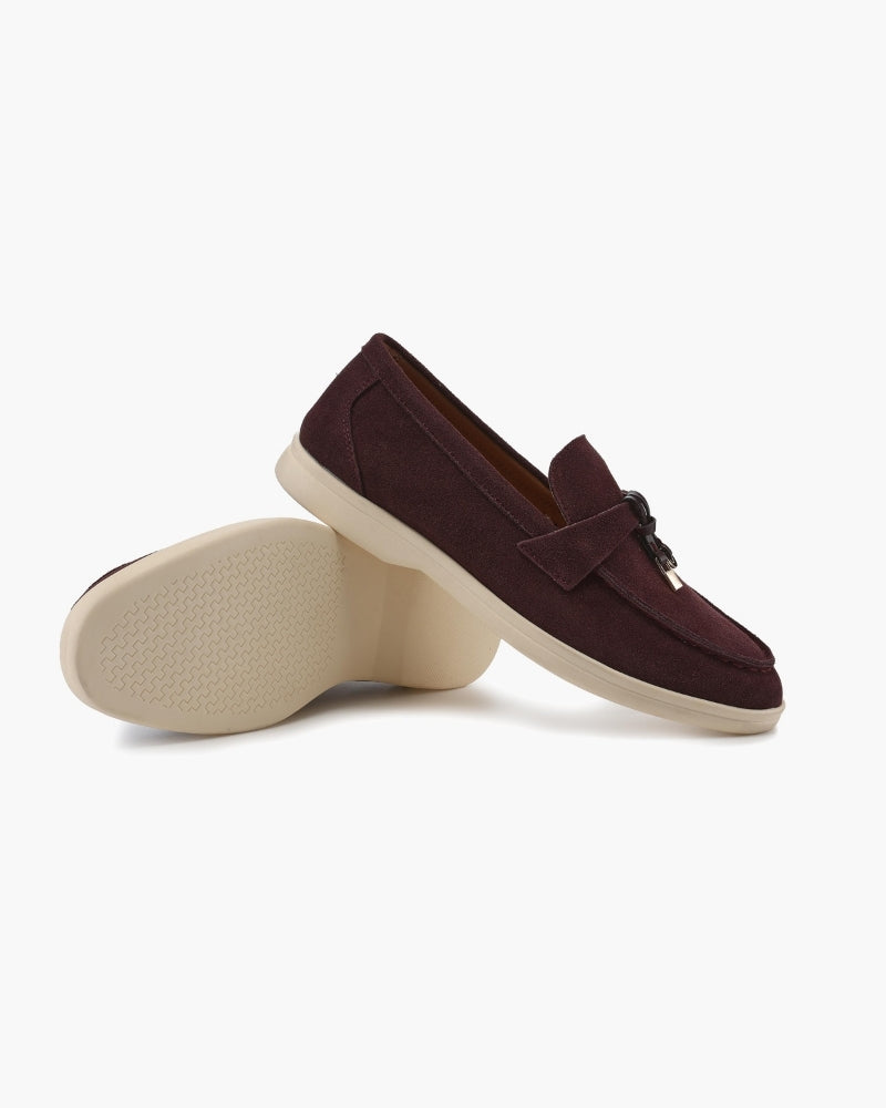 Old Money Suede Ladies' Loafers