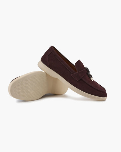 Old Money Suede Ladies' Loafers