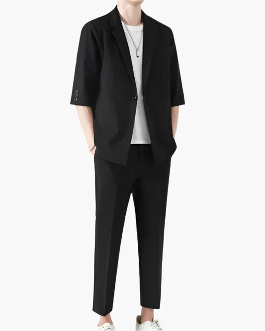 Timeless Old Money Smart-Casual Ensemble
