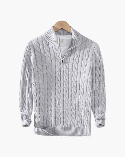 Verbier Cozy Half-Zip Knit Sweater