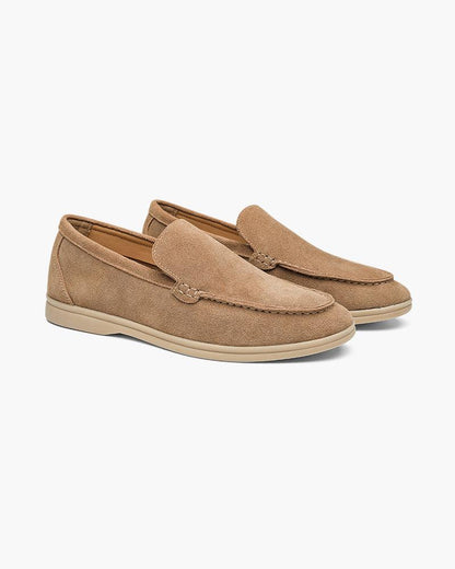Old Money Premium Suede Loafers - Timeless Luxury, Everyday Comfort