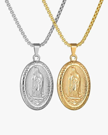 Elegant Oval Medallion Pendant