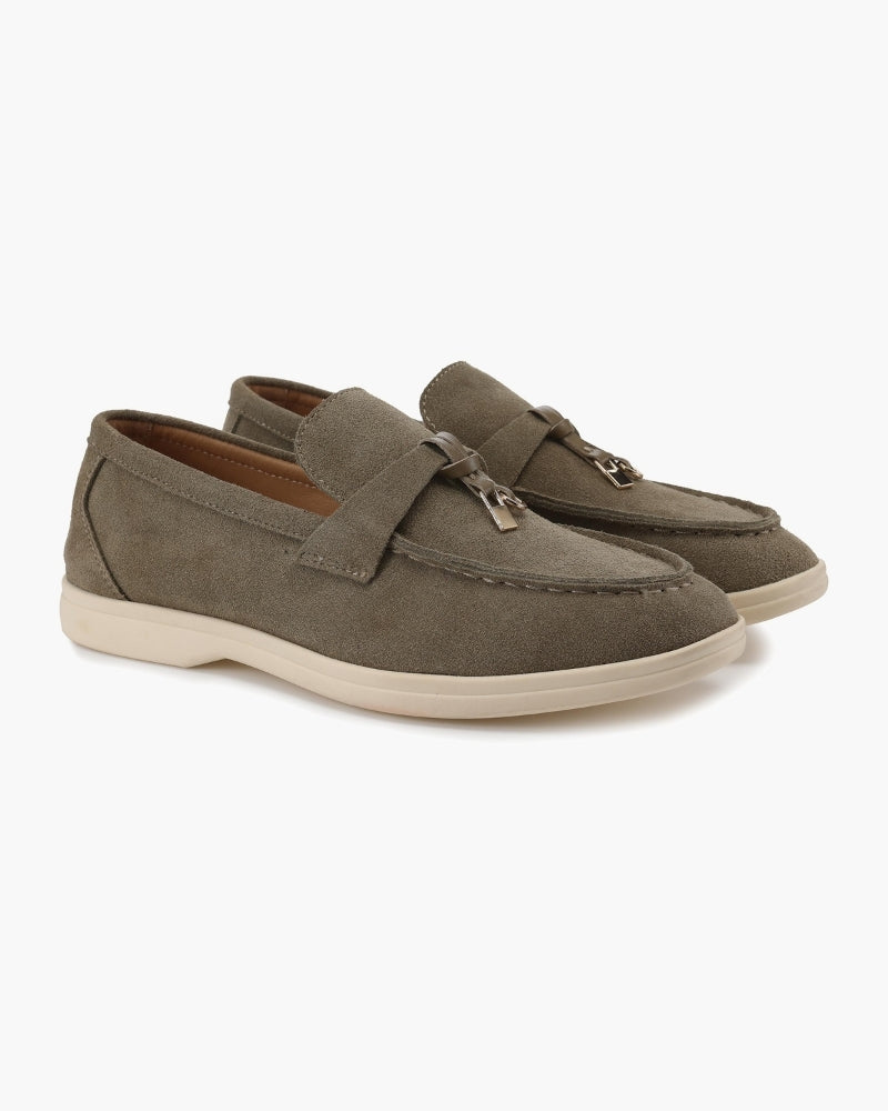 Old Money Suede Ladies' Loafers