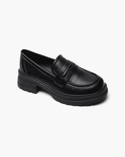 Old Money Leather Loafers - Timeless Style, Premium Leather, All-Day Comfort