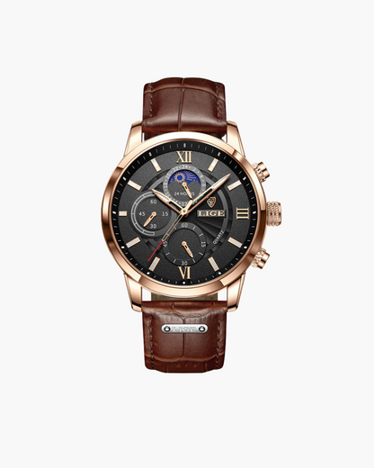 Lugano Classic Waterproof Wristwatch