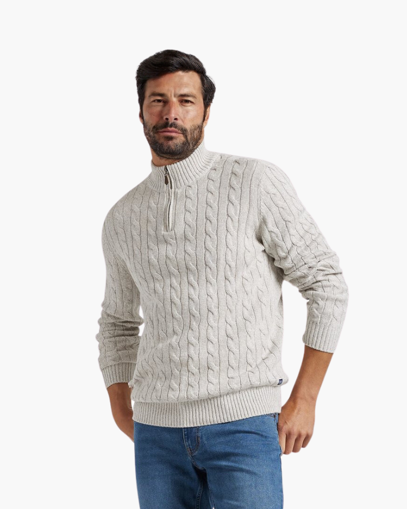 Verbier Cozy Half-Zip Knit Sweater