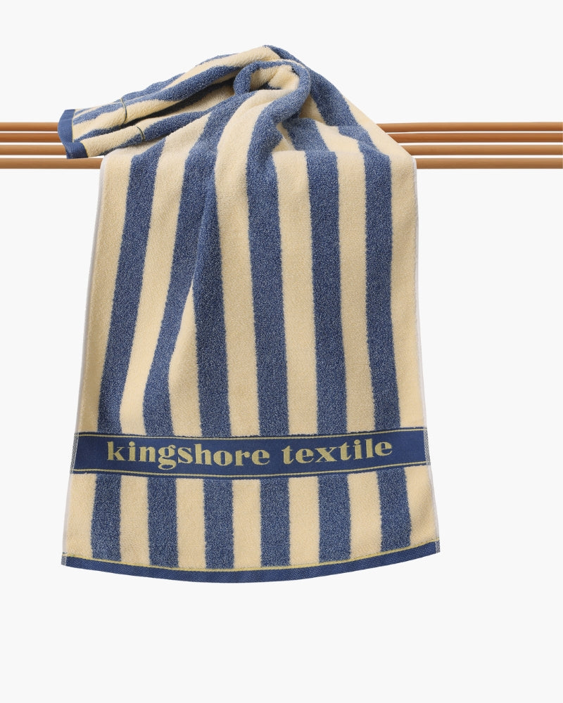 Coastal Stripe Hand Towel — Soft, Ocean-Inspired Style