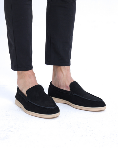 Old Money Premium Suede Loafers - Timeless Luxury, Everyday Comfort