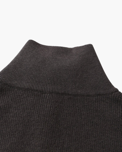 Elevated Half-Zip Knit Pullover