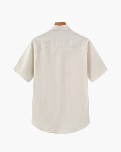 Casablanca Linen Polo Shirt - Lightweight, Breathable Comfort