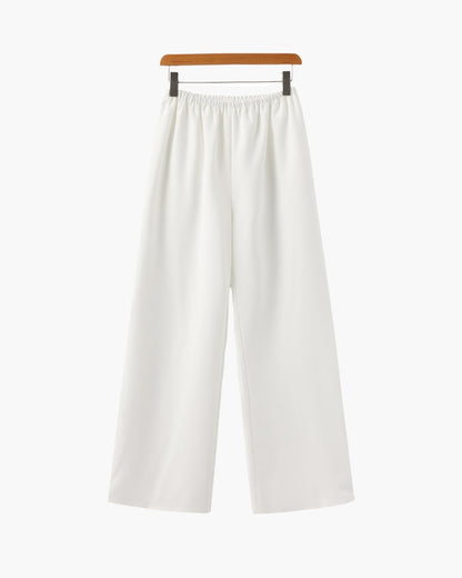 Palais Luxe Wide-Leg Trousers