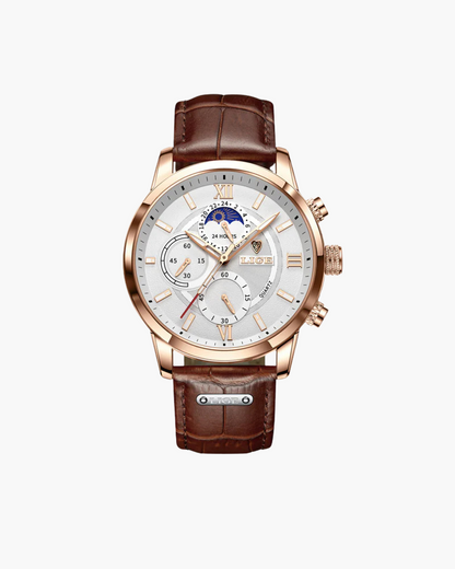 Lugano Classic Waterproof Wristwatch