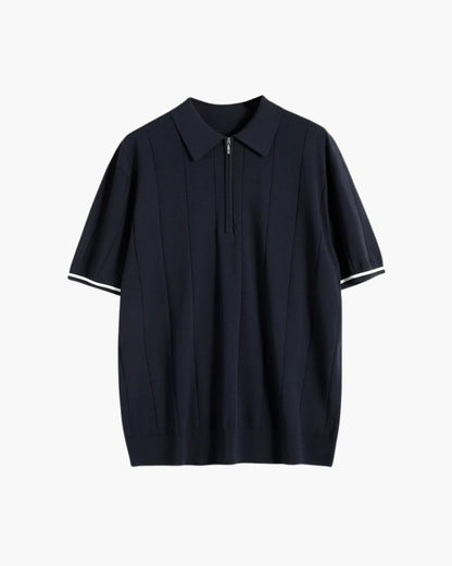 Signature Polo Shirt with Distinctive Contrast Trim