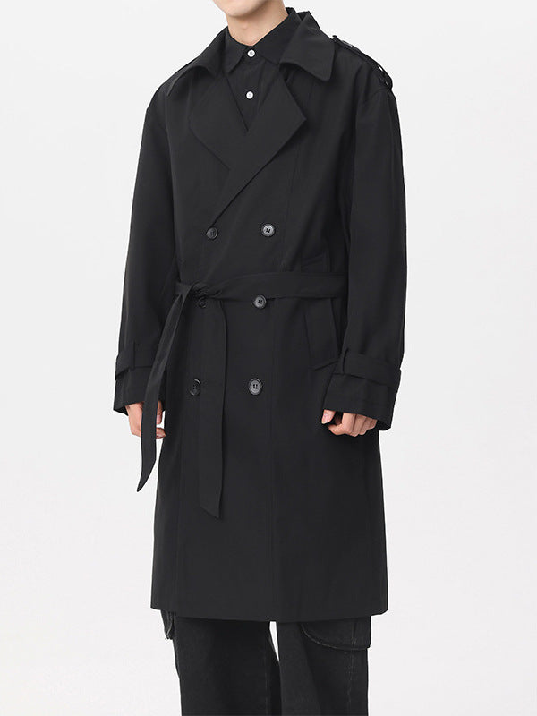 Timeless Double-Breasted Trench Coat for Effortless Classic Style