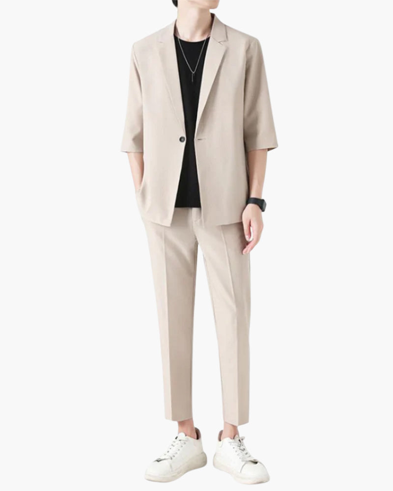 Timeless Old Money Smart-Casual Ensemble