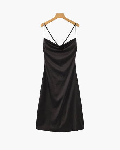 Old Money Silk Slip Dress — Timeless Luxe