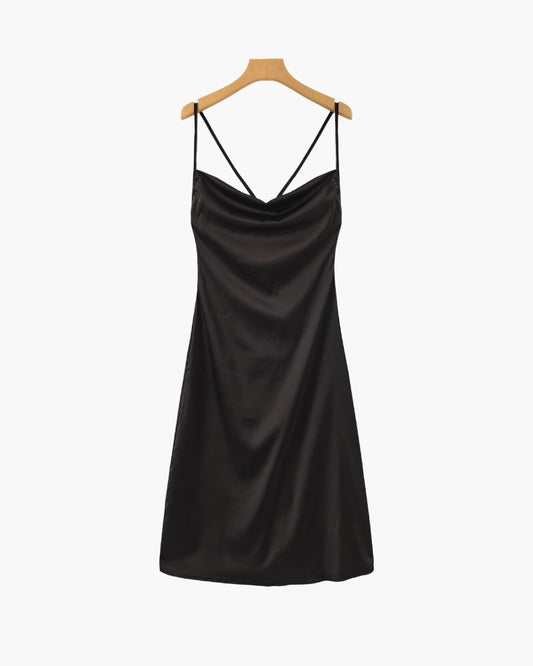 Old Money Silk Slip Dress — Timeless Luxe