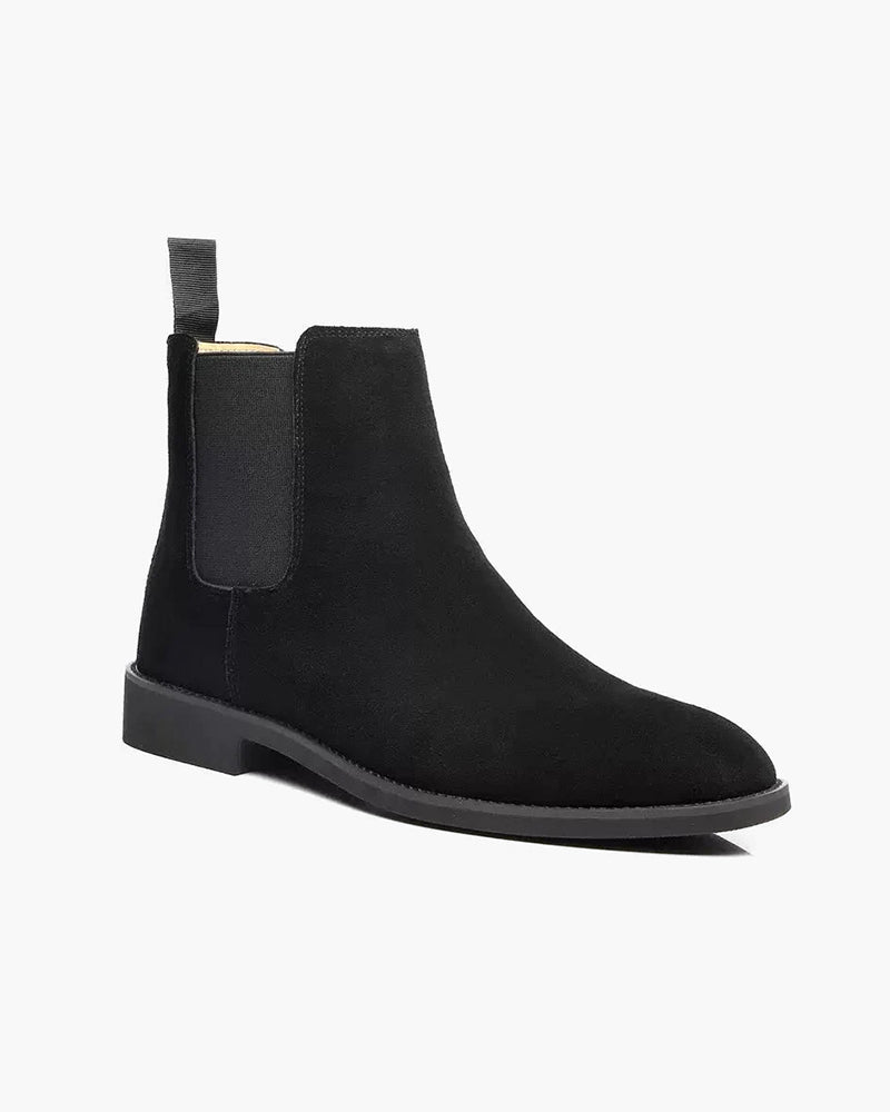 Vintage-Inspired Old Money Chelsea Boots