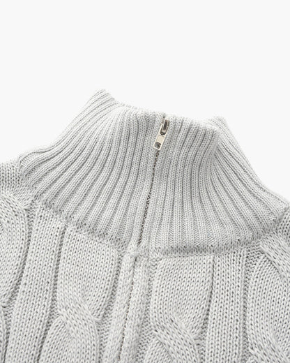Verbier Cozy Half-Zip Knit Sweater