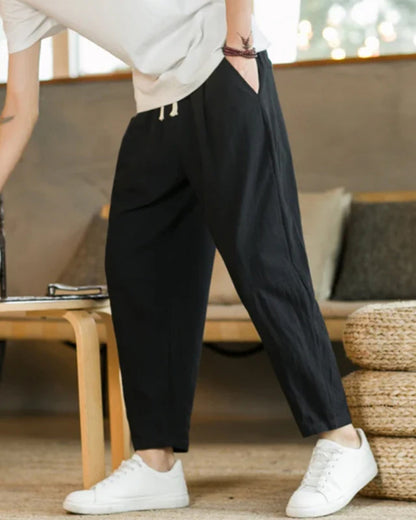 Cancún Cotton Pantalón - Estilo y Comodidad Todo el Día