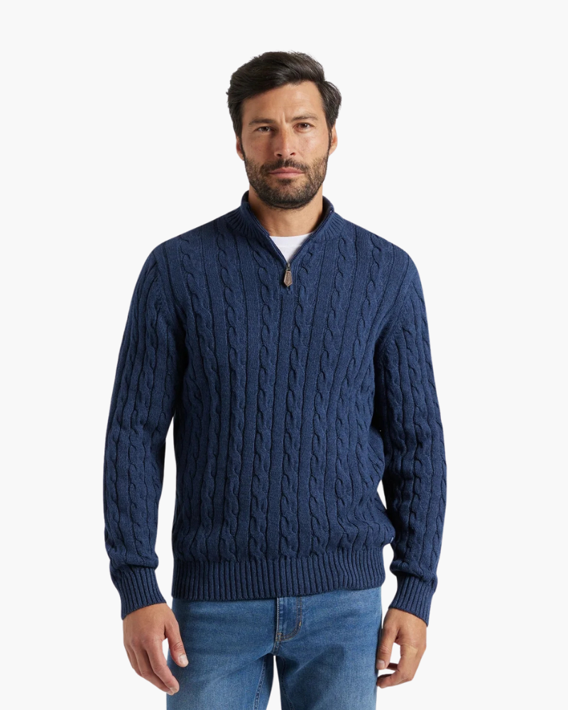 Verbier Cozy Half-Zip Knit Sweater