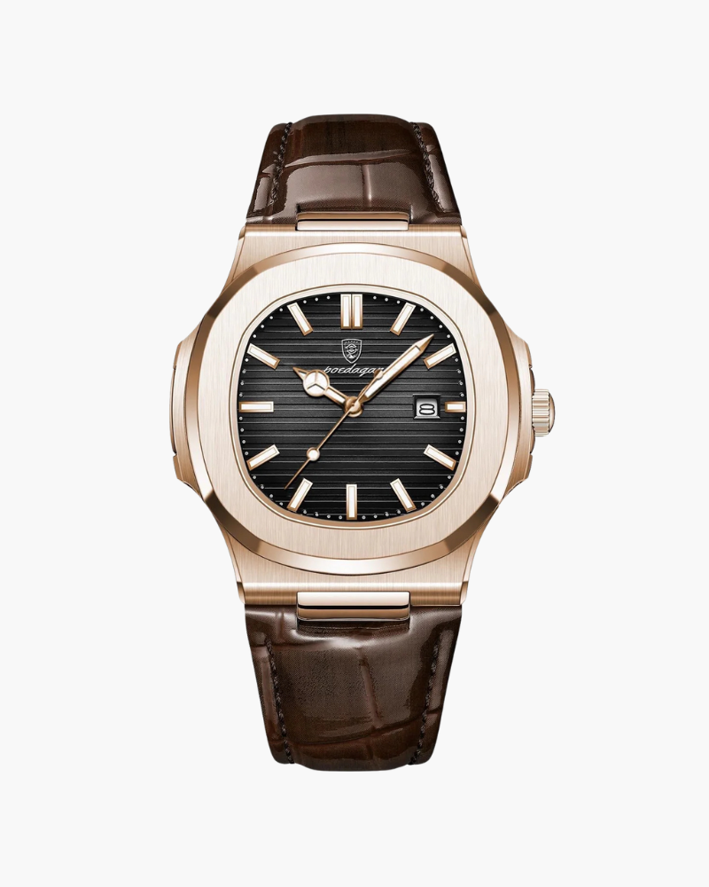 Lisbon Leather Watch - Timeless Style with a Premium Leather Strap